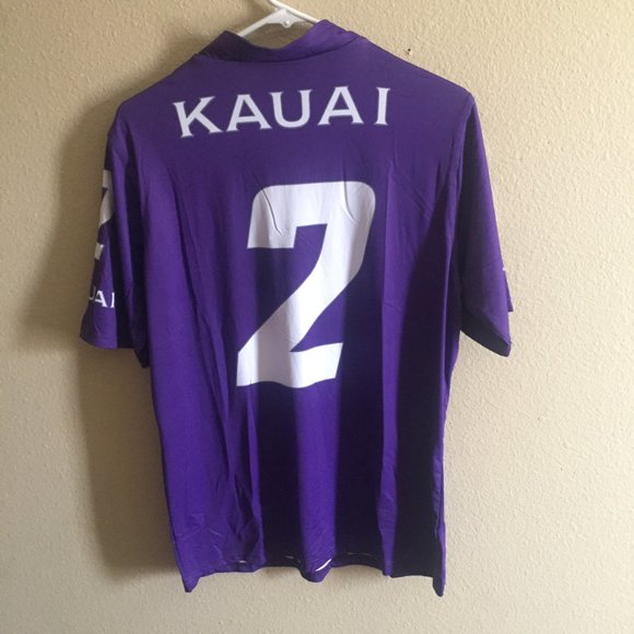 White  Hawaii Hybrid Polo Jersey Tops - Picture 16 of 16